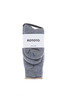 BR1001 Double Face Crew Socks - Blue/Brown Thumbnail