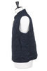 Quilted Cotton Vest - Navy Thumbnail