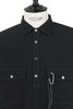 Cordura Typewriter SS Overshirt - Black Thumbnail