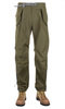 Zip Hem Pants - Khaki Thumbnail