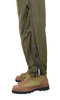 Zip Hem Pants - Khaki Thumbnail