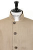 Linen Chino Cloth Gabardine RINGOMAN Coverall - Beige Thumbnail