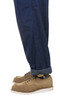 03- 5021-81 Two Tuck Denim Trouser - Blue Thumbnail