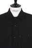 31-40-6159 Wool Viyella Work Shirt - Black Thumbnail