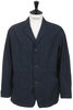 31-40-3278 Back Satin Coverall Jacket - Navy Thumbnail