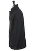 31-40-3278 Back Satin Coverall Jacket - Black Thumbnail