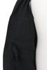 31-40-3278 Back Satin Coverall Jacket - Black Thumbnail