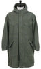 31-40-9467 Back Satin Military Hooded Coat - Olive Thumbnail