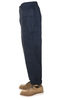 31-40-8396 Back Satin Peg Mil Pants - Navy Thumbnail