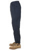 31-40-8395 Back Satin Taper Pants - Navy Thumbnail