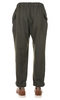 31-40-8407 Serge Tumbler Baker Peg Top Pants - Olive Thumbnail