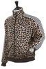 Leopard Stantman Track Jacket - Brown Thumbnail