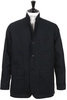 Loiter Jacket Cotton Brushed HB - Black Thumbnail