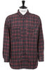 Work Shirt Tartan Corduroy Print - Red Thumbnail