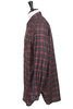 Work Shirt Tartan Corduroy Print - Red Thumbnail