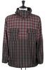 Cagoule Shirt Smoky Plaid - Olive/Red Thumbnail