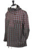 Cagoule Shirt Smoky Plaid - Olive/Red Thumbnail