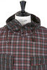 Cagoule Shirt Smoky Plaid - Olive/Red Thumbnail