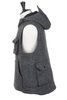 Field Vest PolyWool Herringbone - Grey Thumbnail