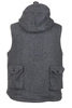 Field Vest PolyWool Herringbone - Grey Thumbnail