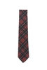 Neck Tie Tartan Corduroy - Red Thumbnail