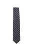 Neck Tie Regimental Strip Corduroy - Navy Thumbnail