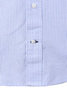 Button Down Stripe Oxford - Blue Thumbnail