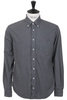 Button Down Cotton Flannel - Grey Thumbnail