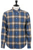 Button Down Plaid Flannel - Blue Thumbnail