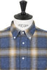 Button Down Plaid Flannel - Blue Thumbnail