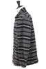 #1103 Polar Fleece Jacket Wool - Navy Stripe Thumbnail