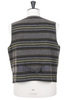 #1502 Fleece Vest Wool - Green Stripe Thumbnail