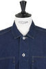 #1204 Army Shirt Denim OD - Indigo Thumbnail