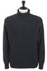 Aran Turtle Neck - Carbone Thumbnail