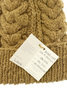 Double Cuff Knitted Fisherman Cap - Dark Gold Thumbnail