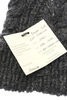 Double Cuff Knitted Fisherman Cap - Grey Thumbnail