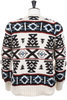 Navajo #1 Handknit Pullover - Ivory Thumbnail