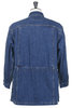 01-6038-86 Denim Half Coat 6 Month Wash - Indigo Thumbnail