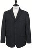 Andover Jacket Poly Wool Printed HB - Charcoal Thumbnail