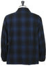 Bird Watching Jacket Buffalo Plaid Wool - Blue Thumbnail