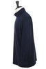 Turtle Neck Shirt Washable Milled Wool Jersey - Navy Thumbnail