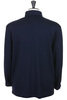 Turtle Neck Shirt Washable Milled Wool Jersey - Navy Thumbnail