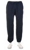 Cuffed Sweatpants Cotton/Wool Brushed Back Jersey - Navy Thumbnail