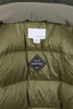 GORE-TEX Long Down Coat - Khaki Green Thumbnail