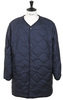 Reversible Down Coat - Dark Navy Thumbnail