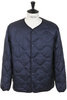 Reversible Down Cardigan - Dark Navy Thumbnail