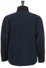 Boiled Wool Zip Up Sweater - Navy Thumbnail