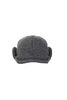 Recycle Wool Flight Cap Earflap - Grey Thumbnail