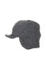 Recycle Wool Flight Cap Earflap - Grey Thumbnail