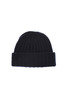 Cashmere 2x2 Rib Watch Cap - Navy Thumbnail